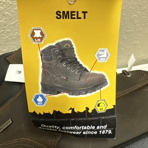 Herman Survivors Smelt 6 Waterproof Safety Boot w/ Metguard Out Of Stock Size 14 - Picture 12 of 15